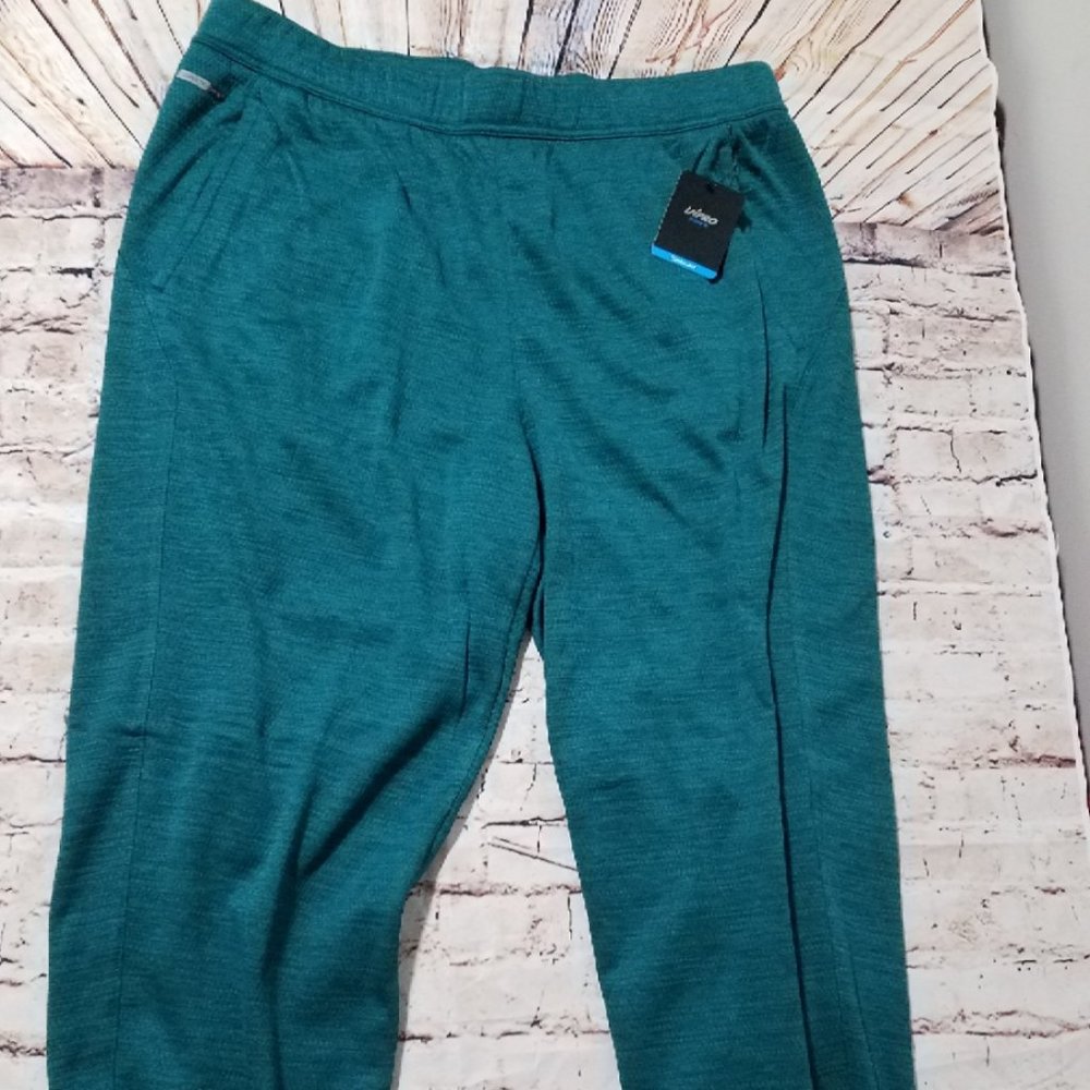 Unipro Men's Basketball Sweatpants, Size L, Green, NWT